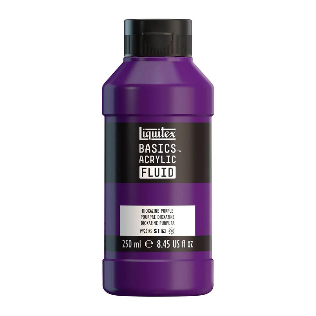 Liquitex Basics Acrylic Fluid Paint 250ml - Image 4