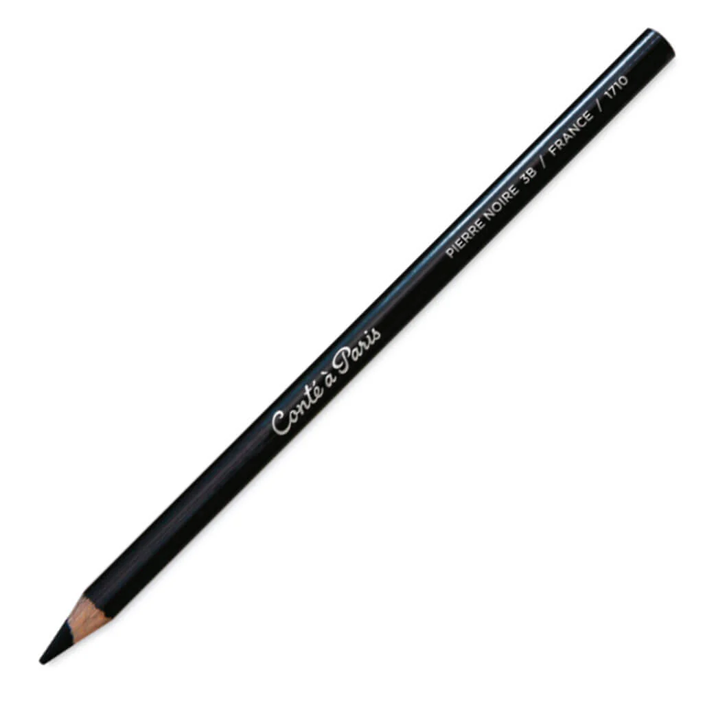 Conte Pierre Noire Drawing Pencil 3B