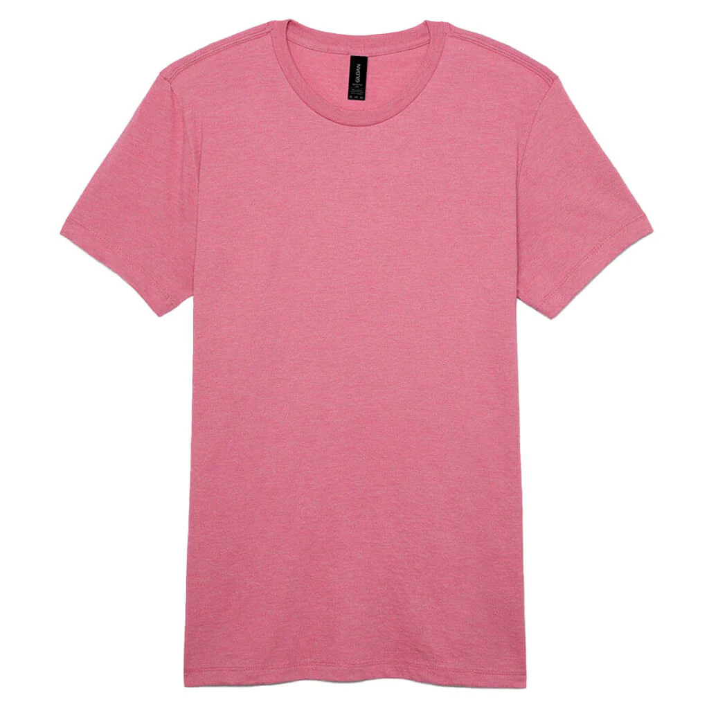 Gildan Adult Softstyle Cotton Blend Tee Plumrose - Image 3