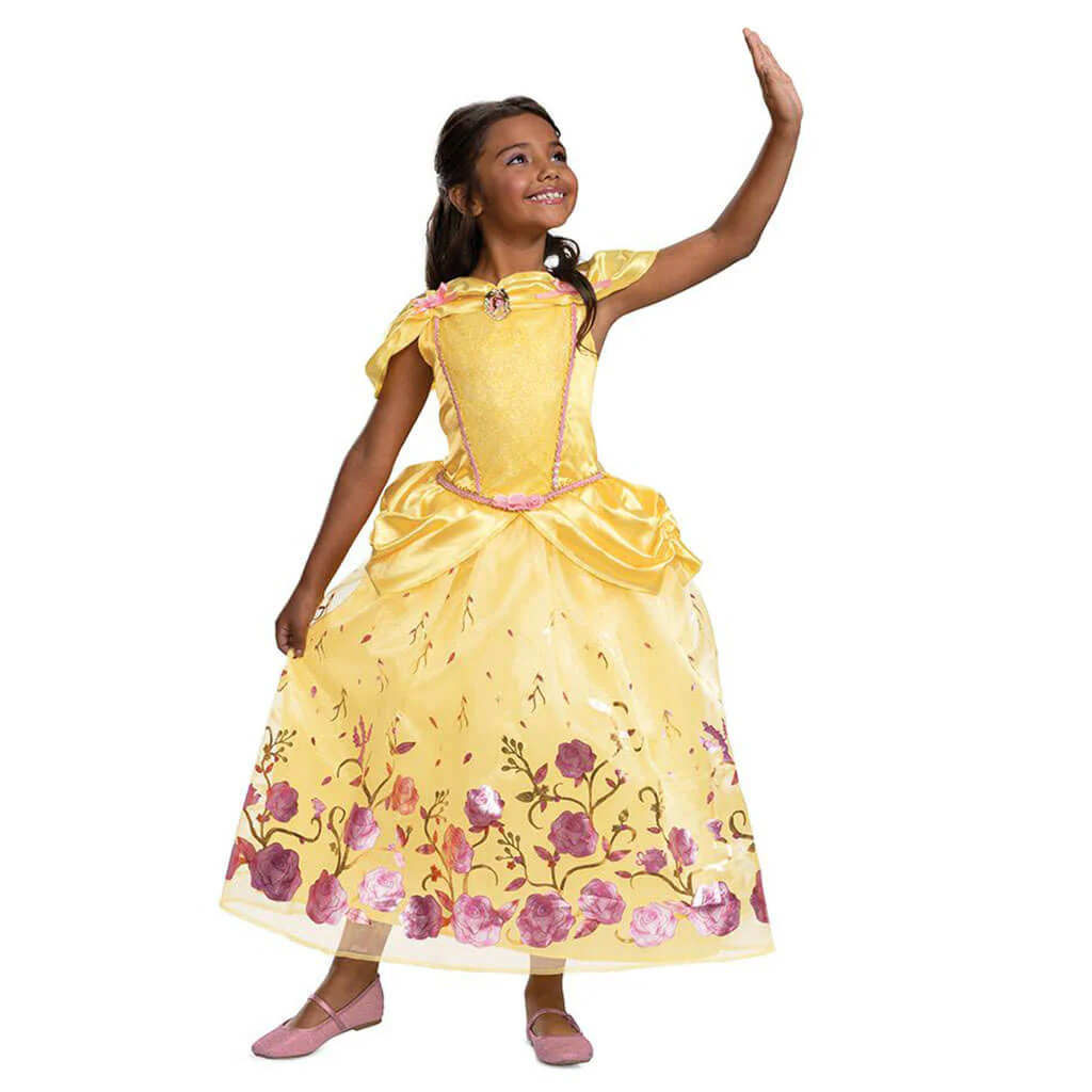 Belle Deluxe Child Costume 4 to 6, Small - Image 3