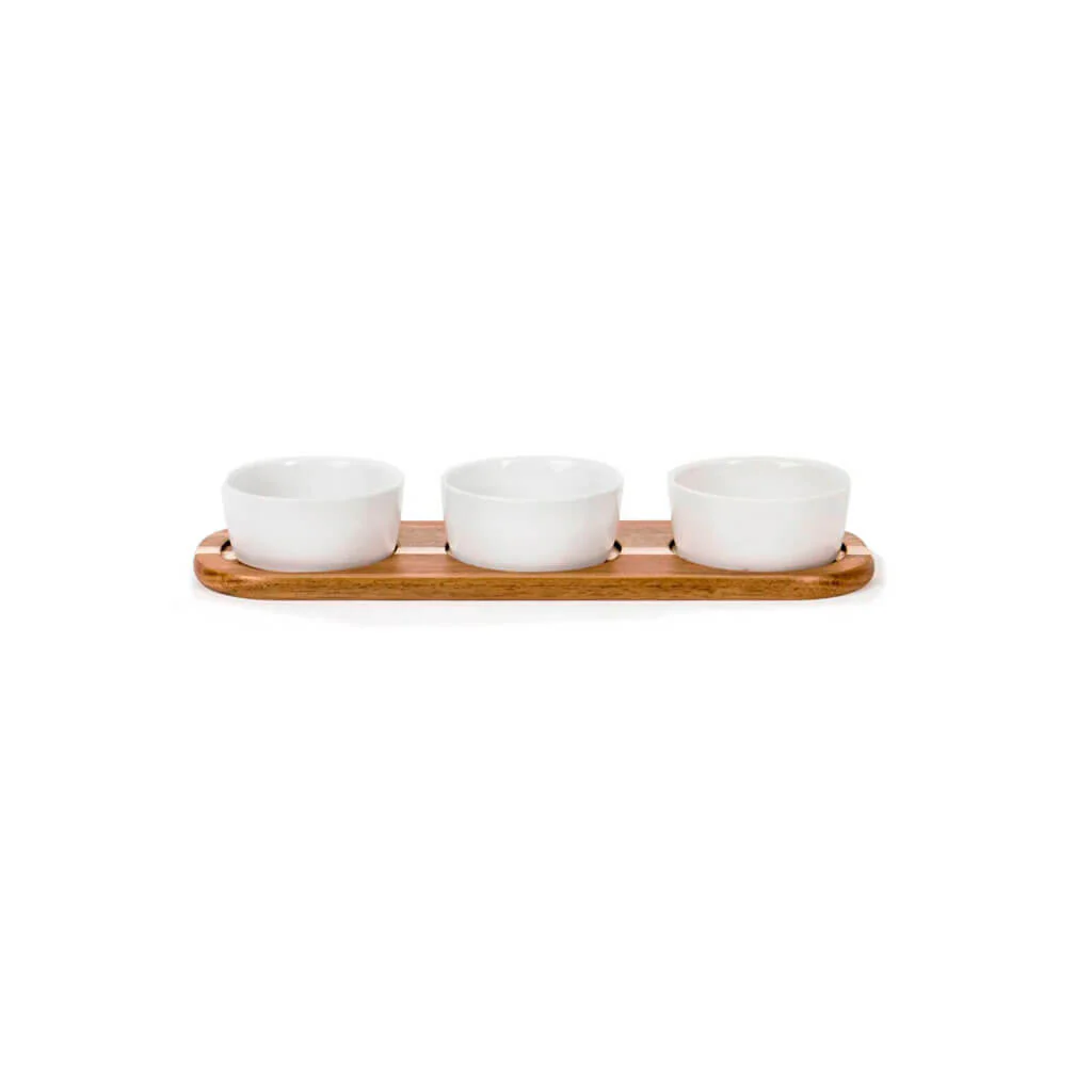 Cabo 4pc Acacia Set White