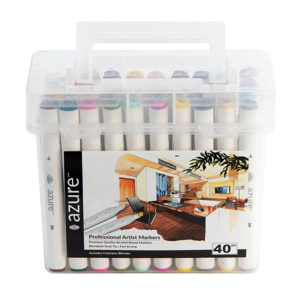 Azure Artist Marker 40pcs