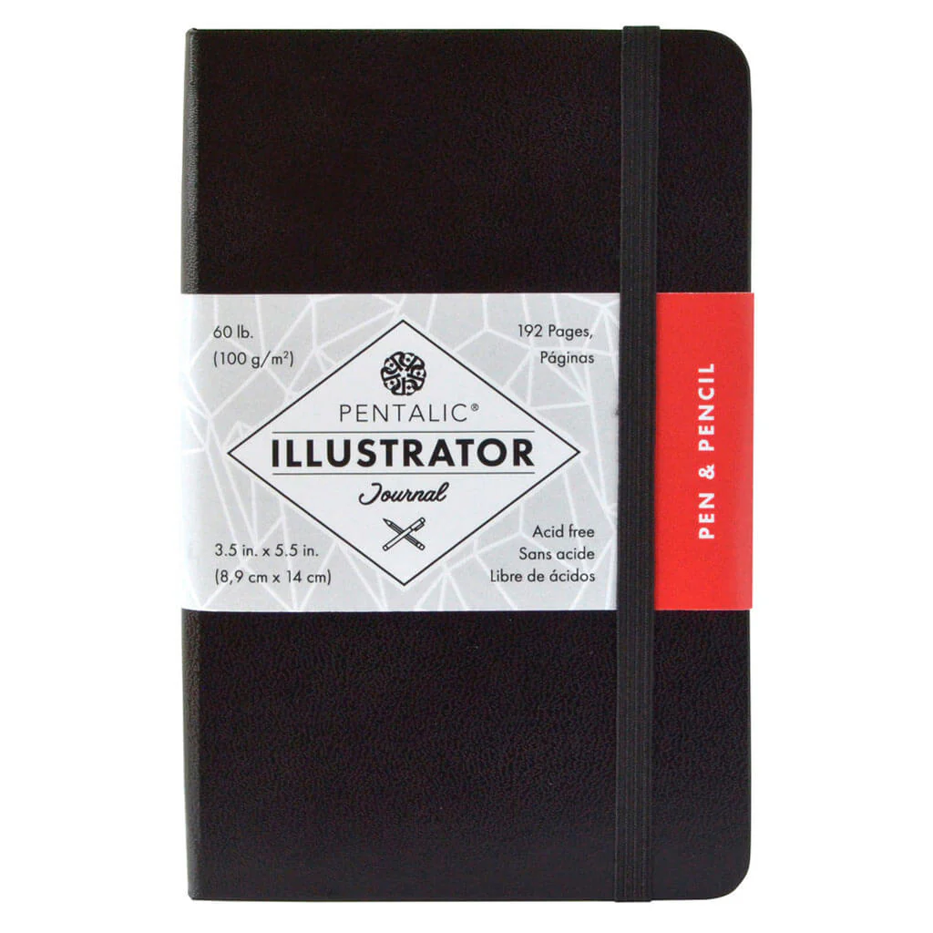 Pentalic Illustrators Sketchbook 5.5 x 3.5 Espresso
