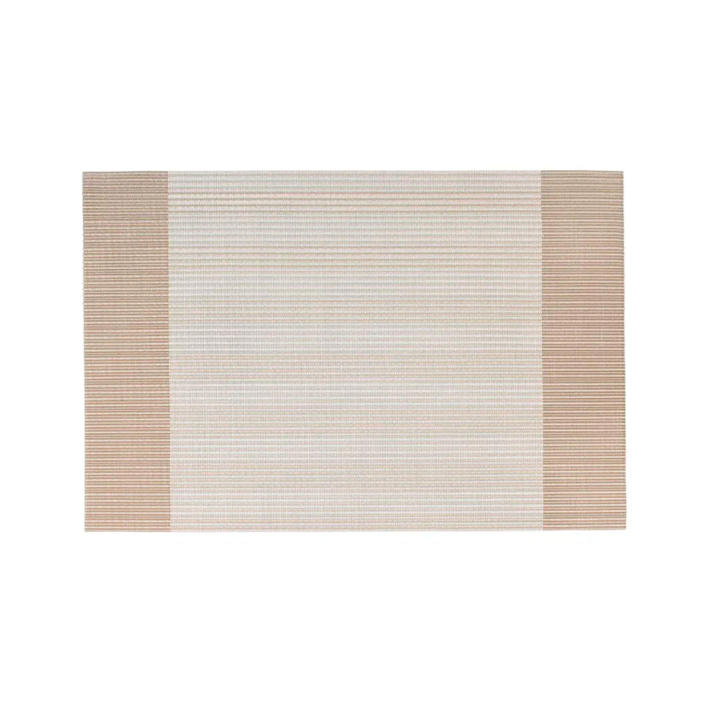 Walden Vinyl Placemat 13in x 19in, Champagne
