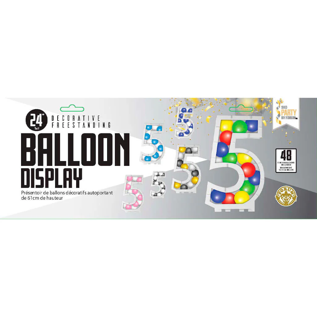#5 Balloon Frame Number, 24in