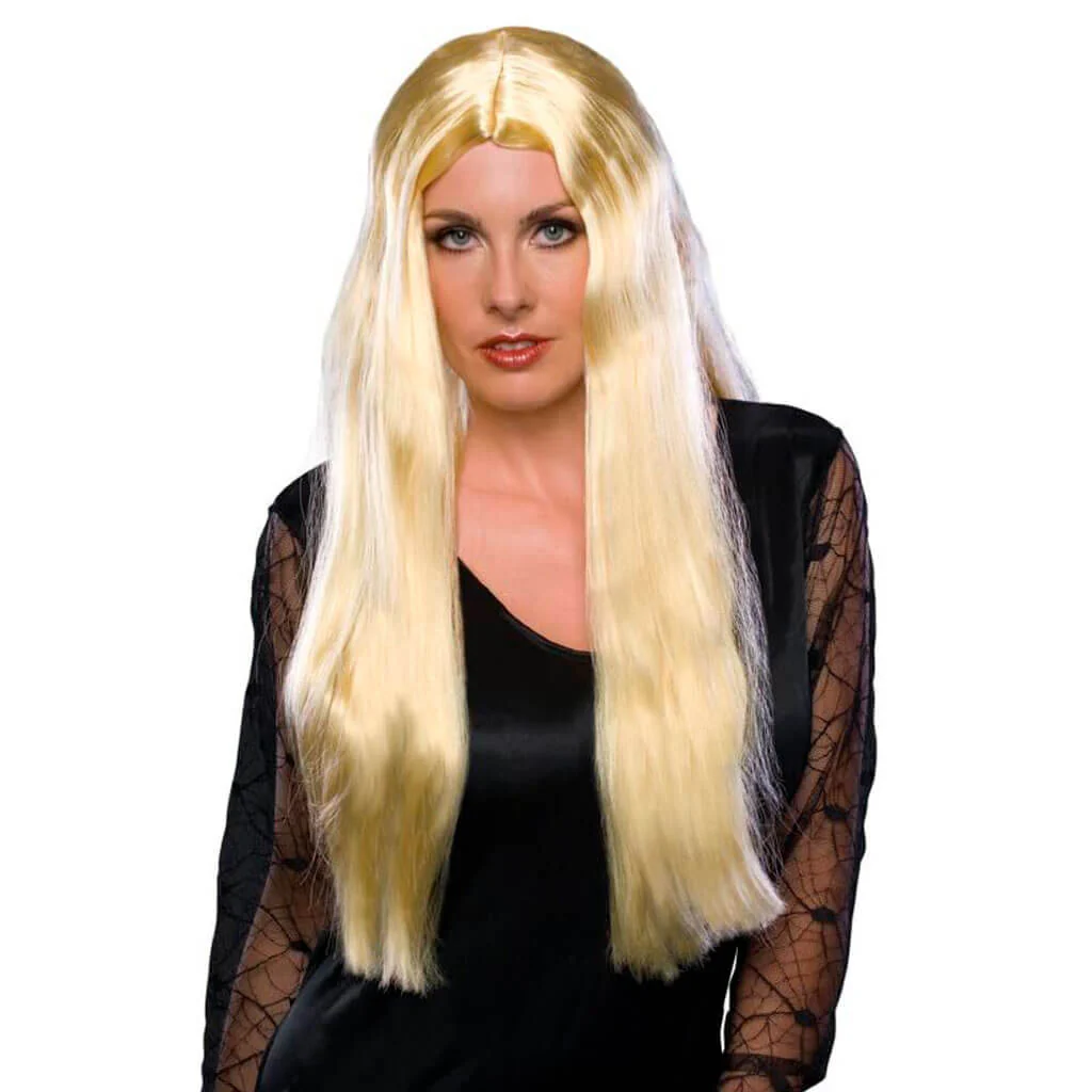 Long Blonde Wig Witch 24in
