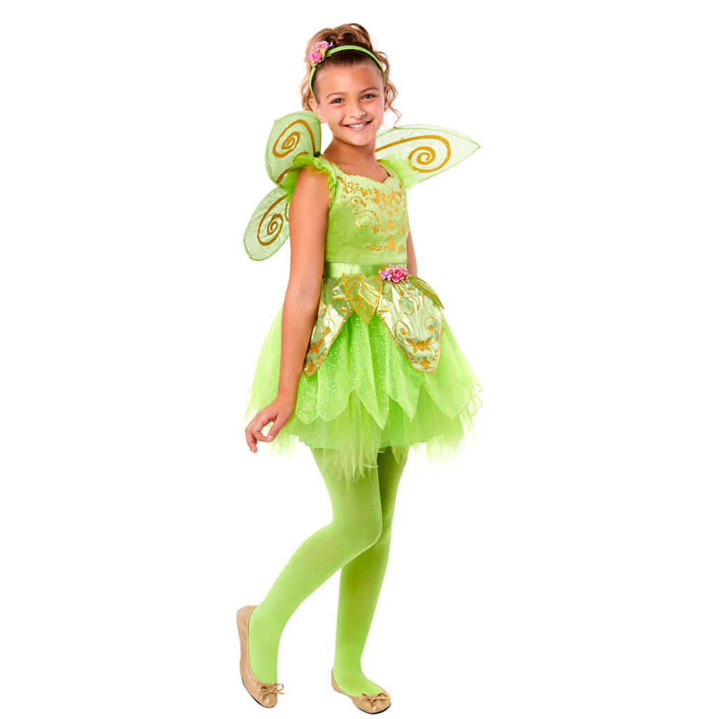 Green Fairy Child Costume - Image 2