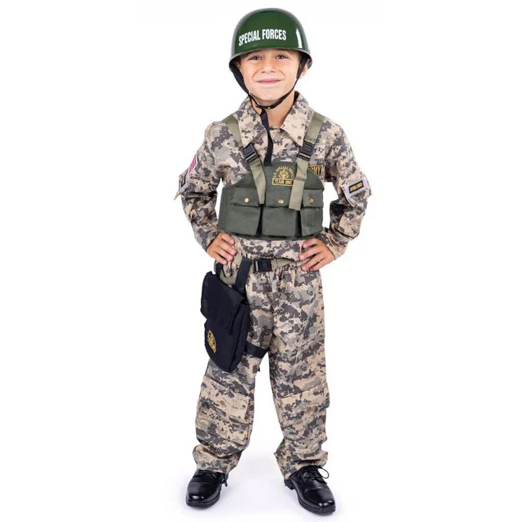 Army Special Forces with Helmet - Image 3