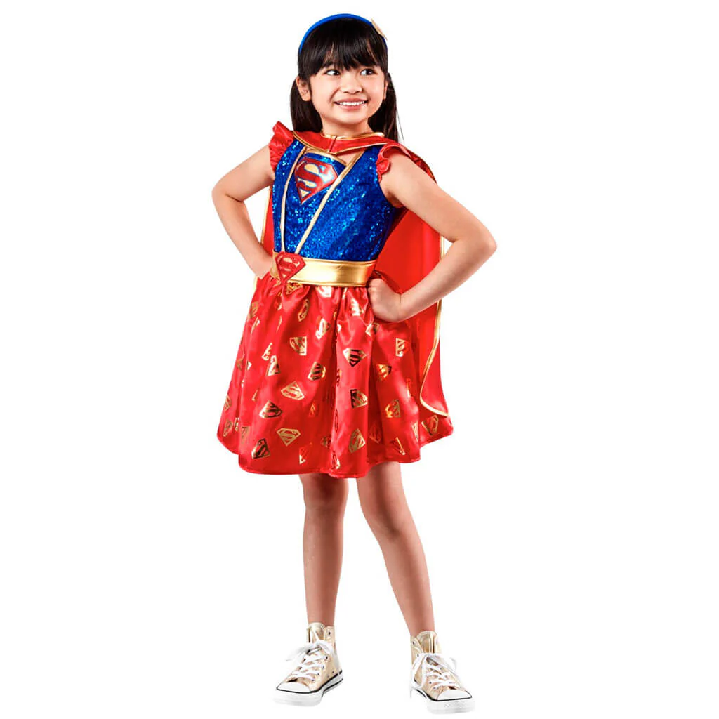 Supergirl Deluxe Child Costume Small - Image 2