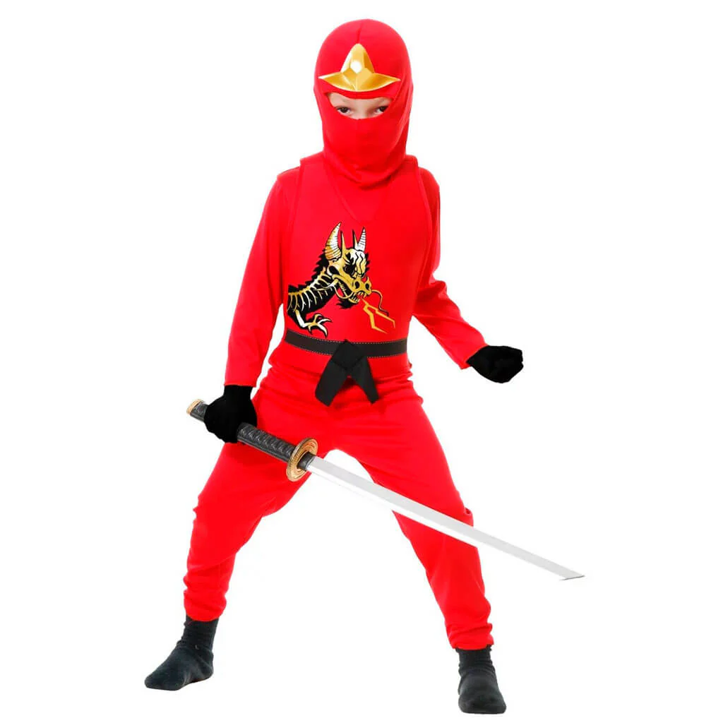Ninja Avenger Red Series 2 Child Costume - Image 5