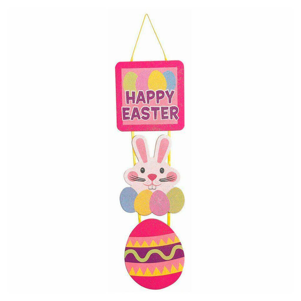 Easter Glitter Plaque