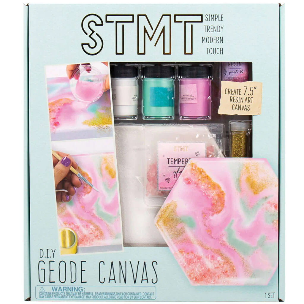 DIY Geode Canvas