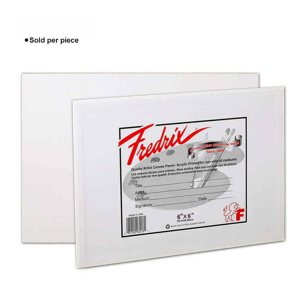 Fredrix Stretched Watercolor Canvas 6in x 6in