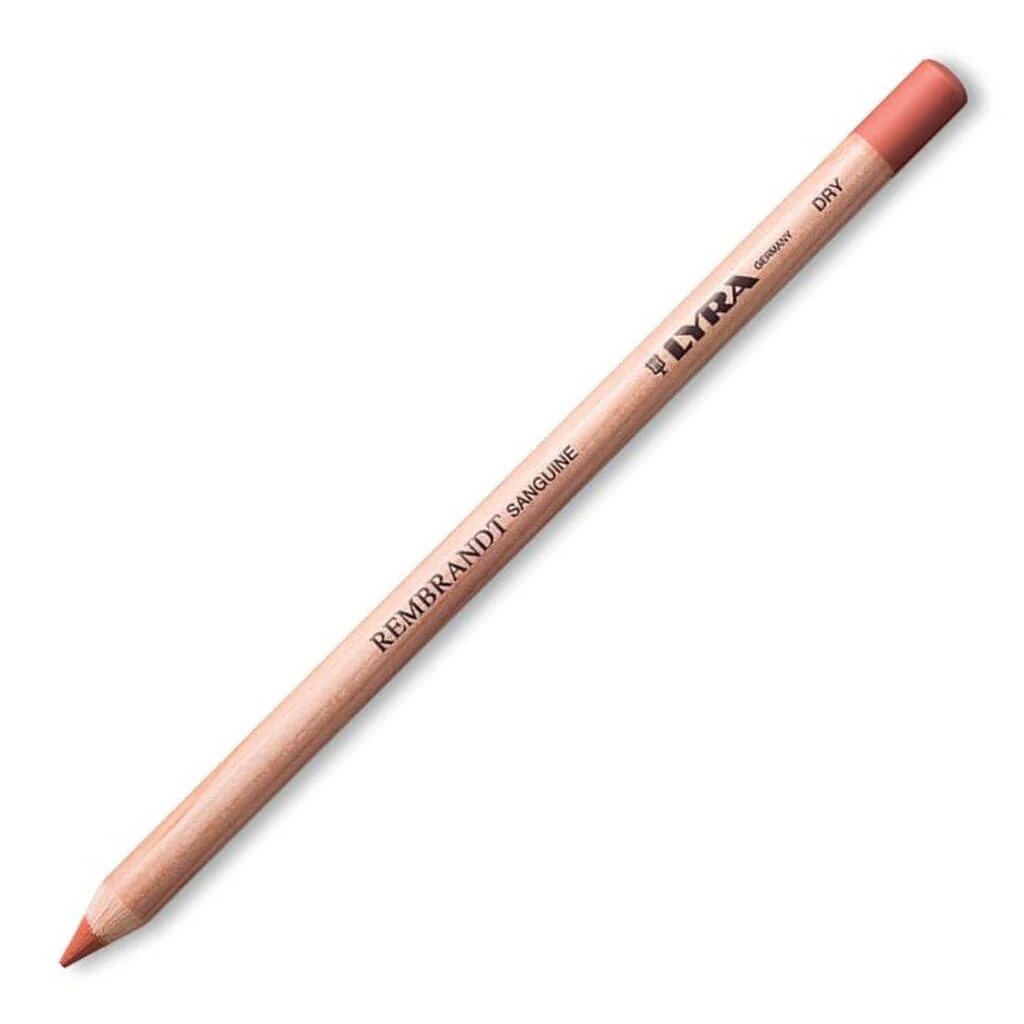 Lyra Rembrandt Monochrome Pencil Sanquine Dry