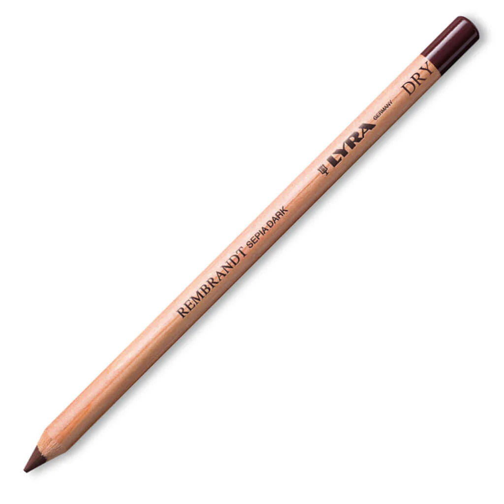 Lyra Rembrandt Monochrome Pencil Sepia Dark Dry