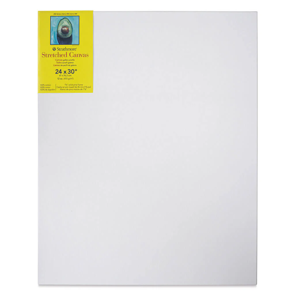 Strathmore 300 Series Stretched Cotton Canvas 1-3/8in 24in x 30in
