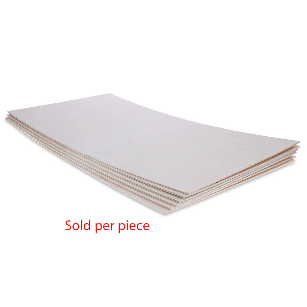 Midwest Products Aspen Birch Plywood 1/10" x 12" x 24"