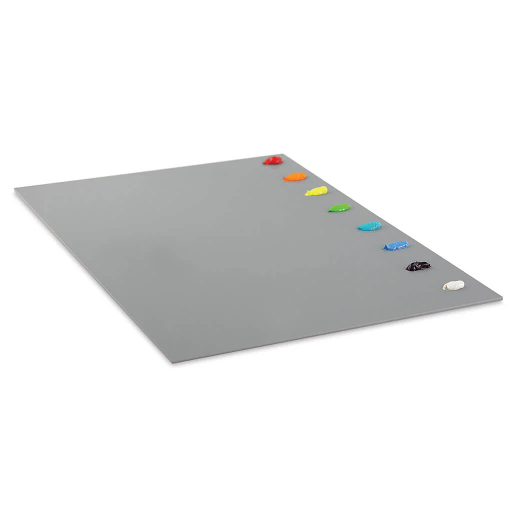 Easy View Grey Acrylic Palette Tabletop, 12" x 16"
