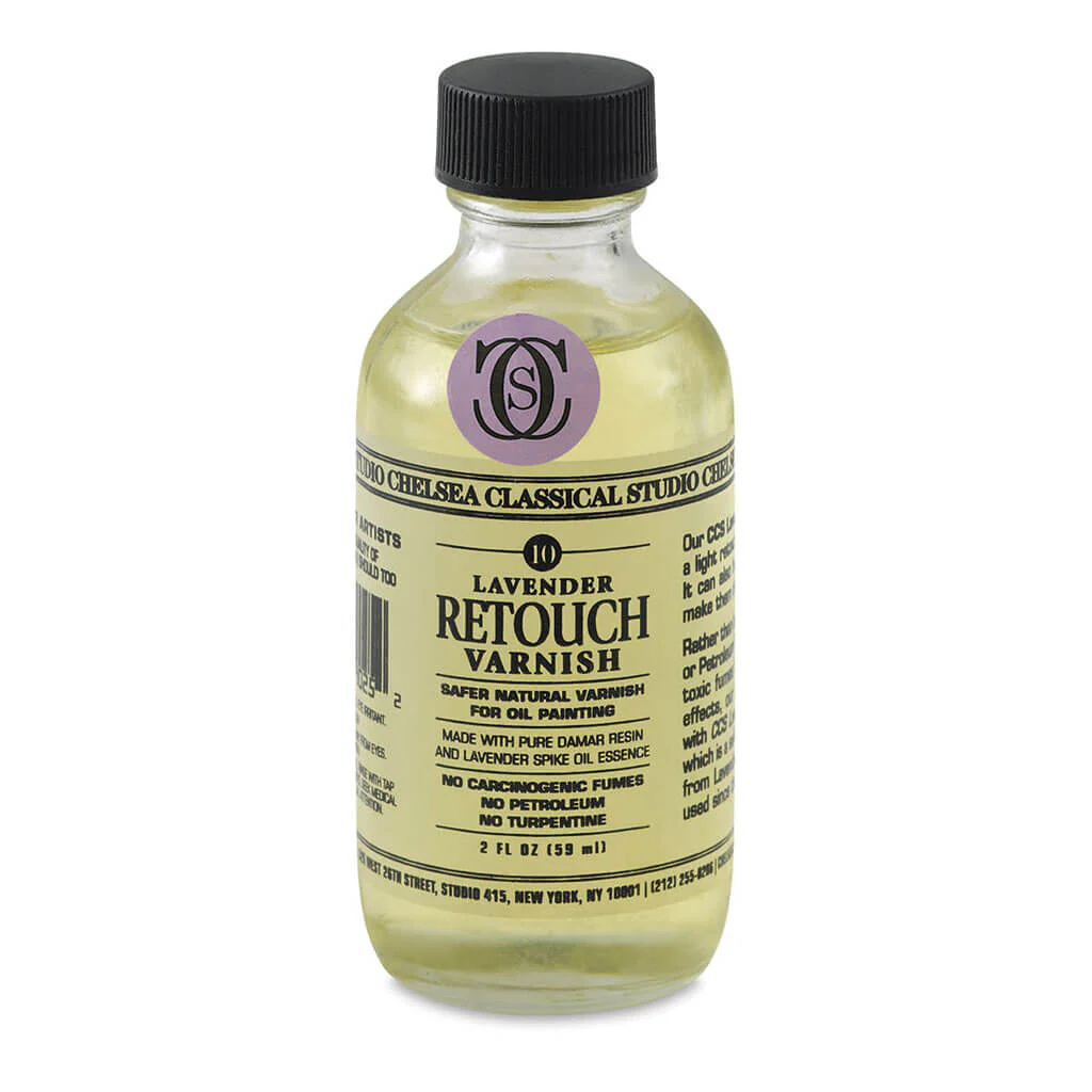Chelsea Classic Studio Lavender Retouch Varnish, 2oz