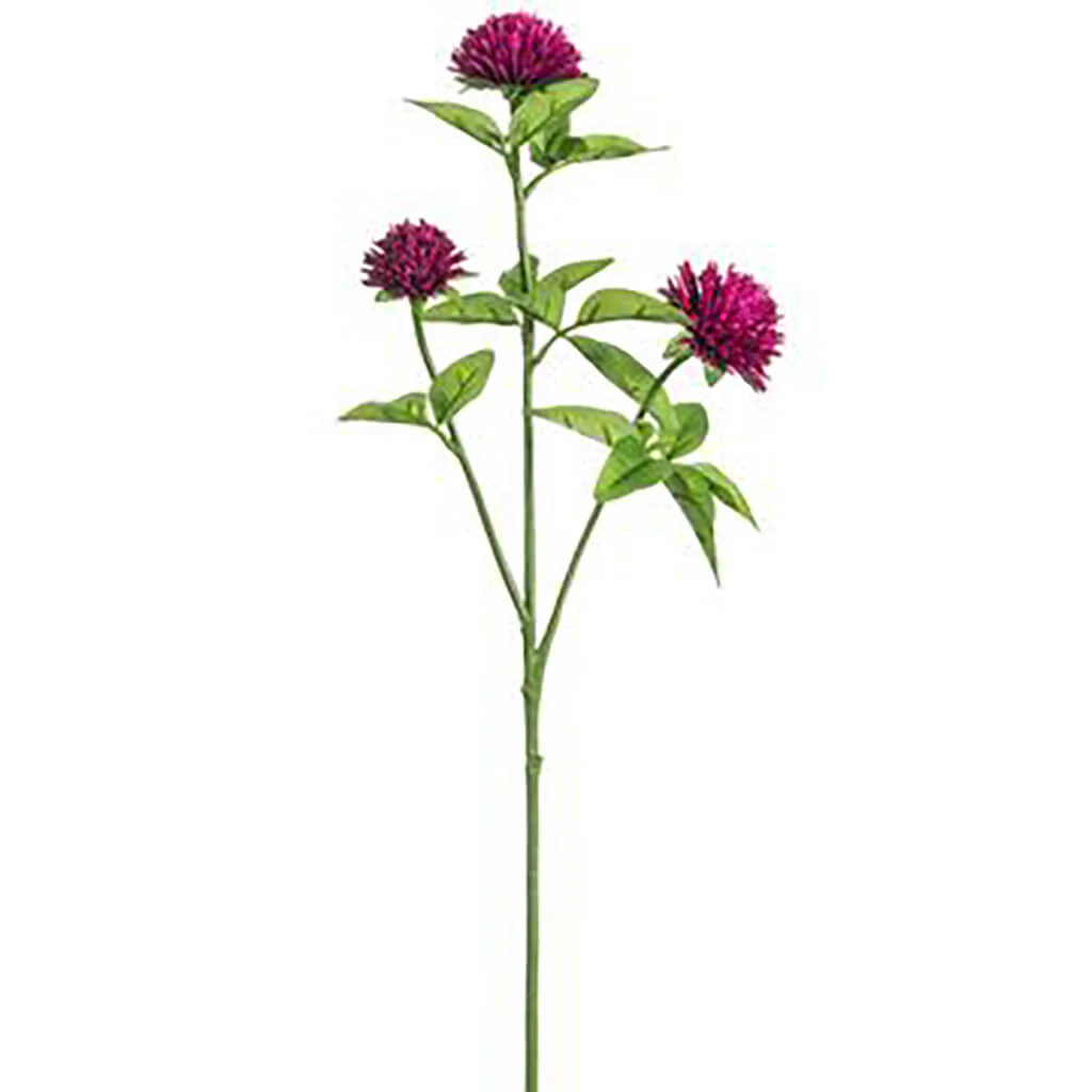 Clover Spray 21.5in Wine