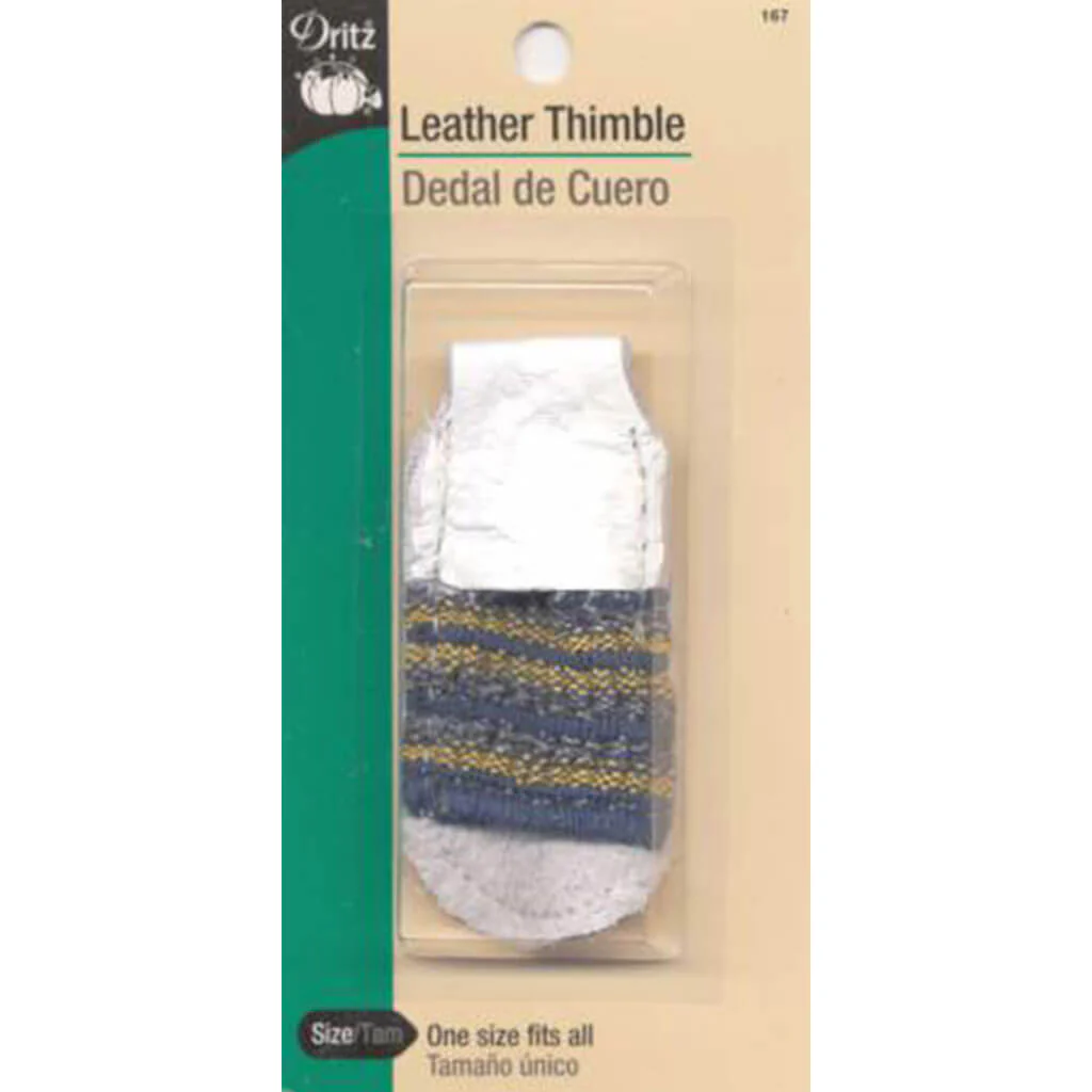 Dritz Leather Thimble One Size Fits All