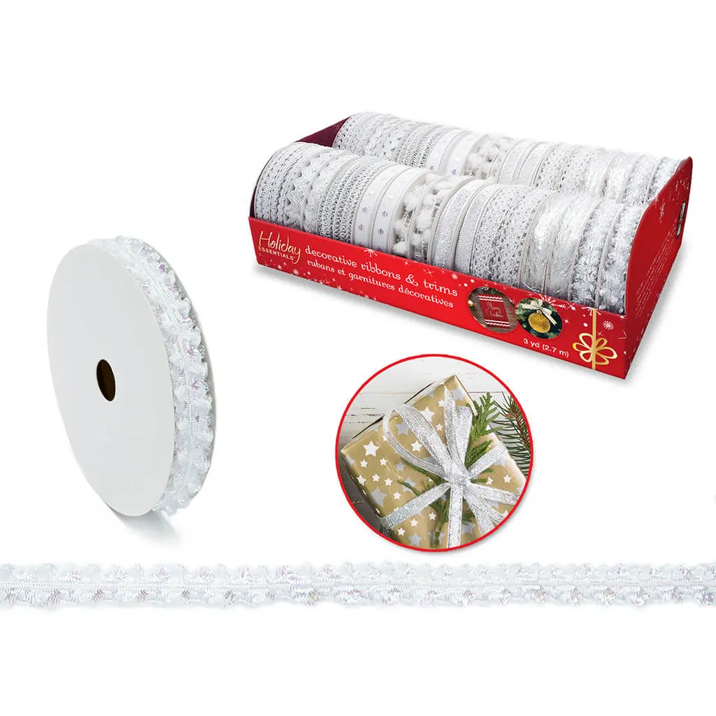 Seasonal Decor: Adornment Trims 3Yrd Rolls Pom-Pom-5 - Image 4