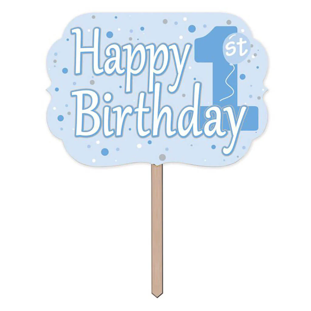 "1st" Birthday Yard Sign