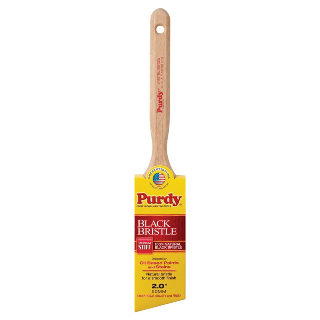 Purdy Extra Oregon Angle Black Bristle Sash & Trim Brush 2in