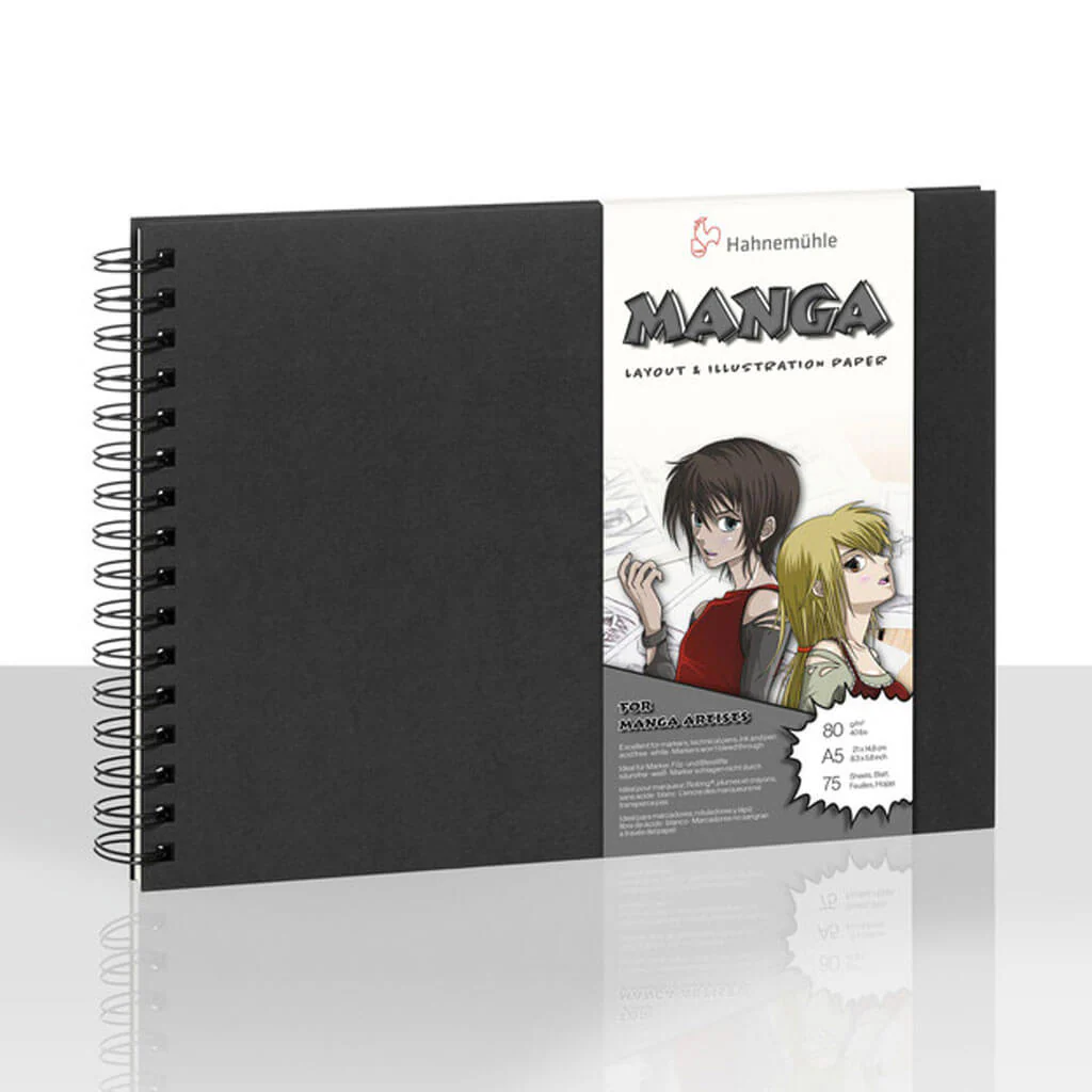 Hahnemuhle Manga Layout & Illustration 80gsm, DIN A5 14.8cm x 21cm, 40 Sheets