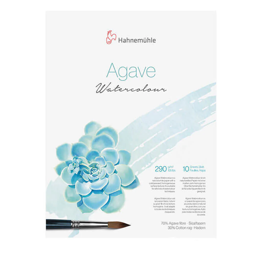 Hahnemuhle Agave Watercolor Natural Line 290gsm, 19.6in x 25.5in