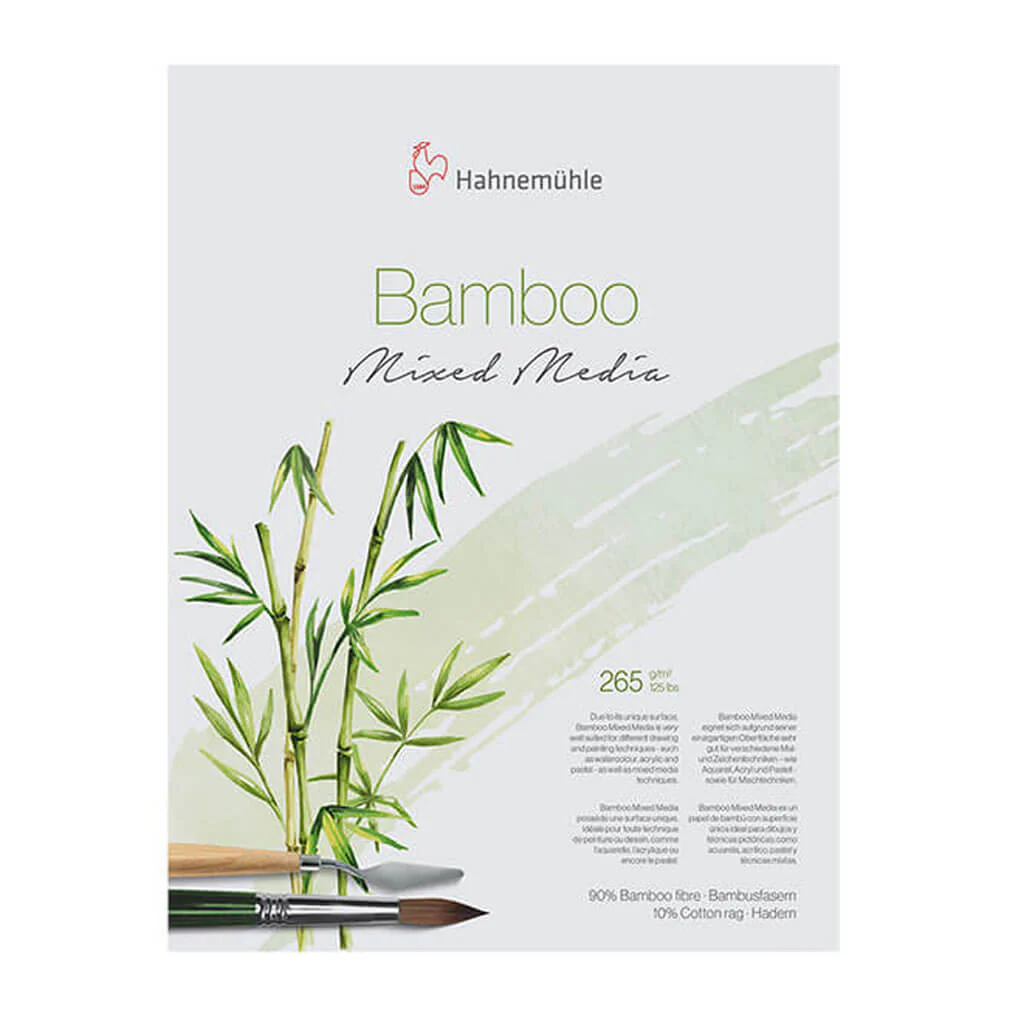 Hahnemuhle Bamboo Mixed Media Paper 265gsm 50cm x 65cm