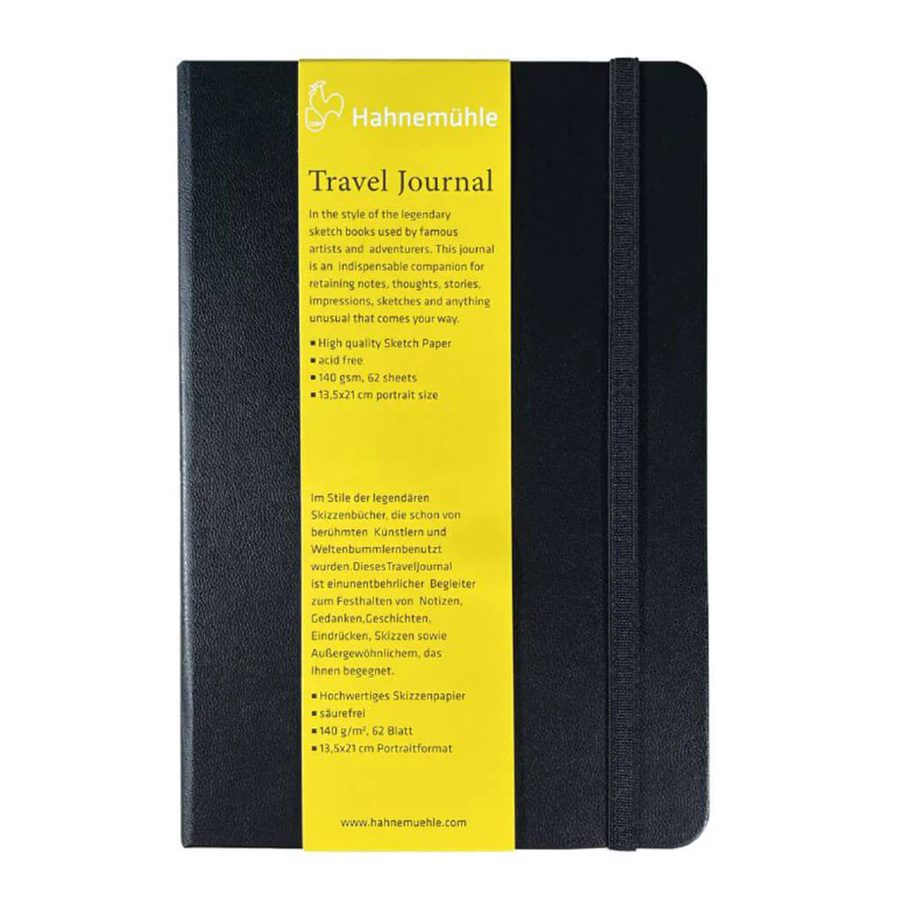 Travel Journals 2pk 13.5cm x 21cm Portrait, 62 and 124 Sheets