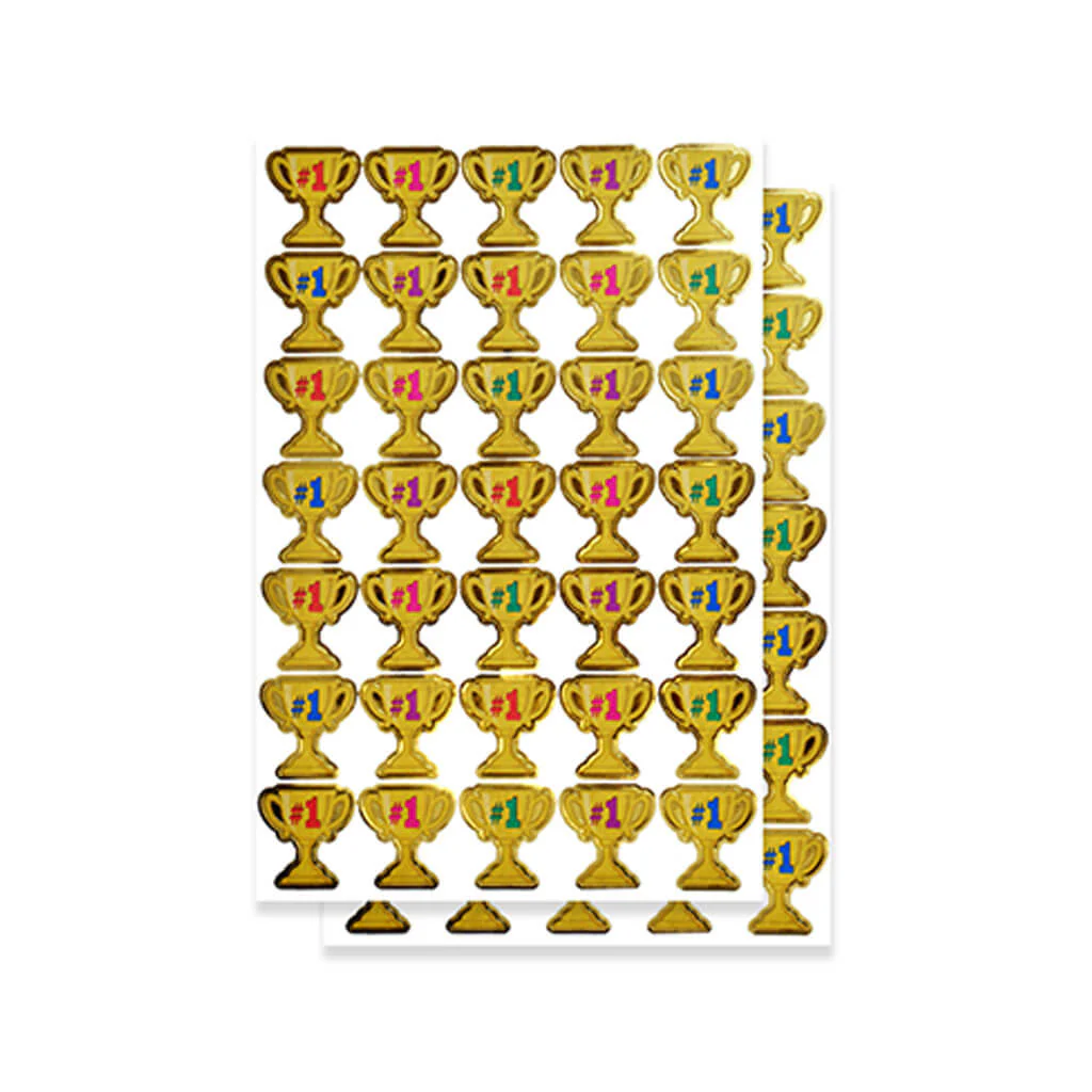 Crafter's Schoolhouse: 5.5in x 8.25in Motivational Stickers 2ct - Image 3