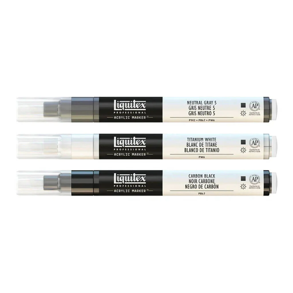 Acrylic Marker Set of 3 2mm - Image 2