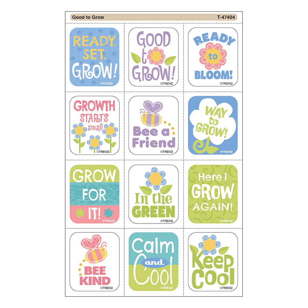 Good to Grow Tear & Share Stickers