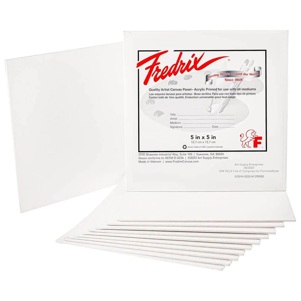 Artist Series Primed Canvas Panels 12/Pk - Image 2