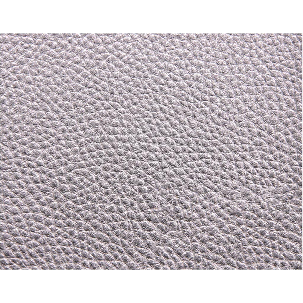 Pebbled Vinyl 1 Yard X 17in Wide, Metalic Silver