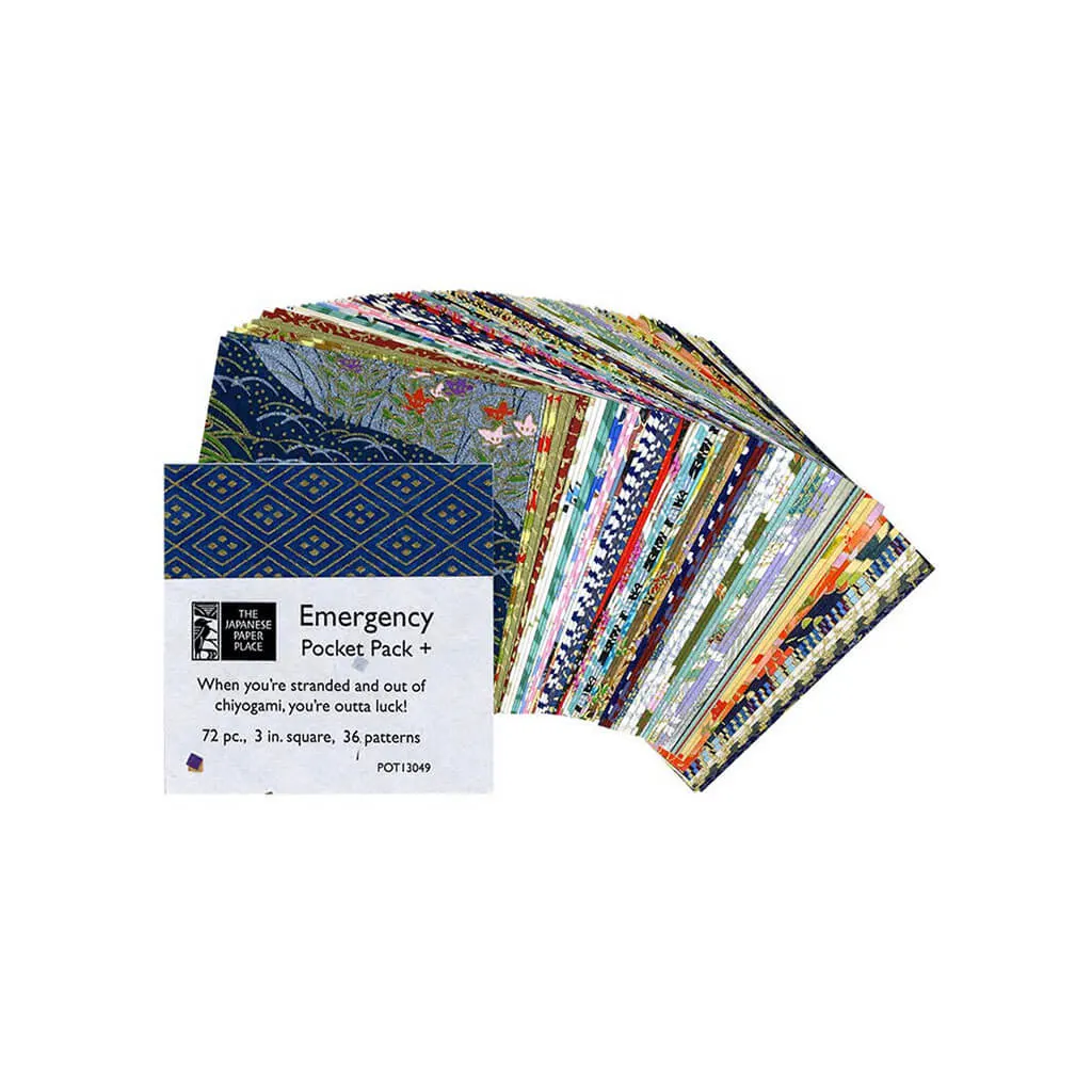 Emergency Pocket Pack Plus 72 sheets 3in x 3in