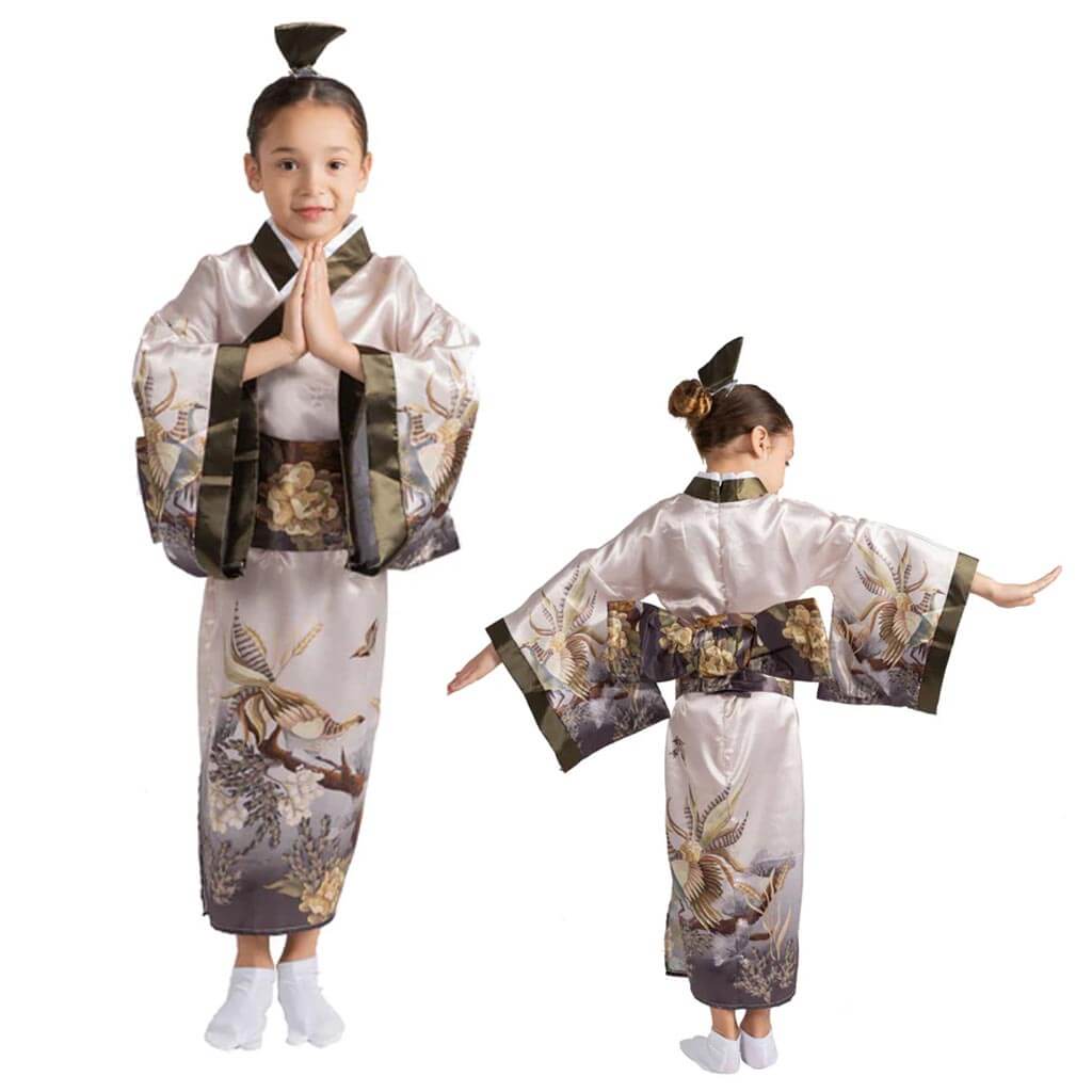 Japanese Kimono Child Costume - Image 2
