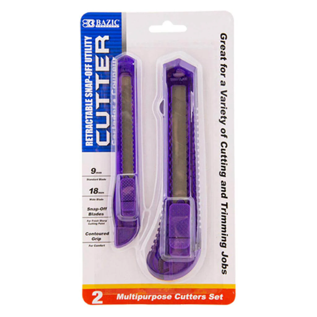 Bazic Jumbo & Mini Multipurpose Cutter 2pk - Image 5