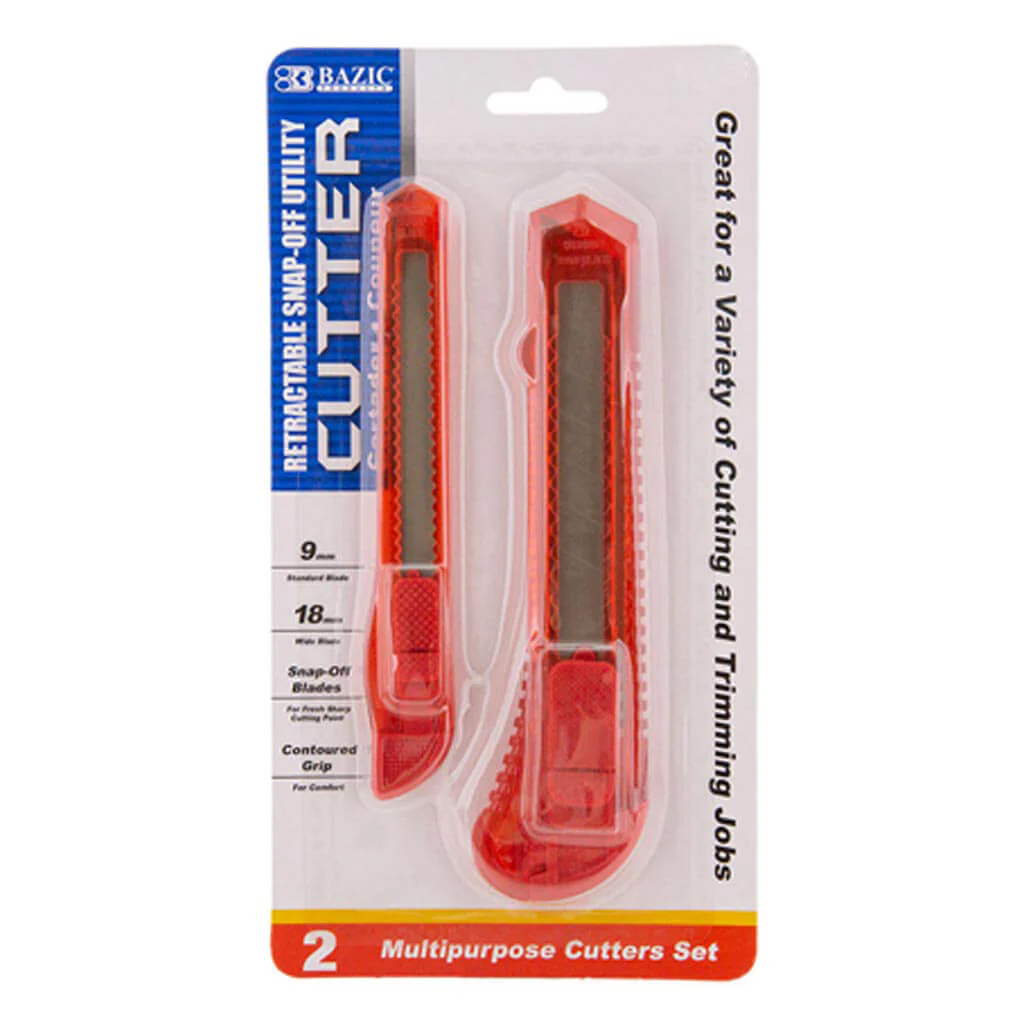 Bazic Jumbo & Mini Multipurpose Cutter 2pk - Image 6