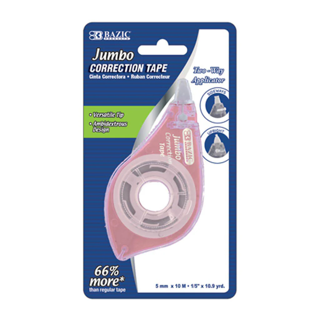 Jumbo Correction Tape with Two Way Applicator - Image 4