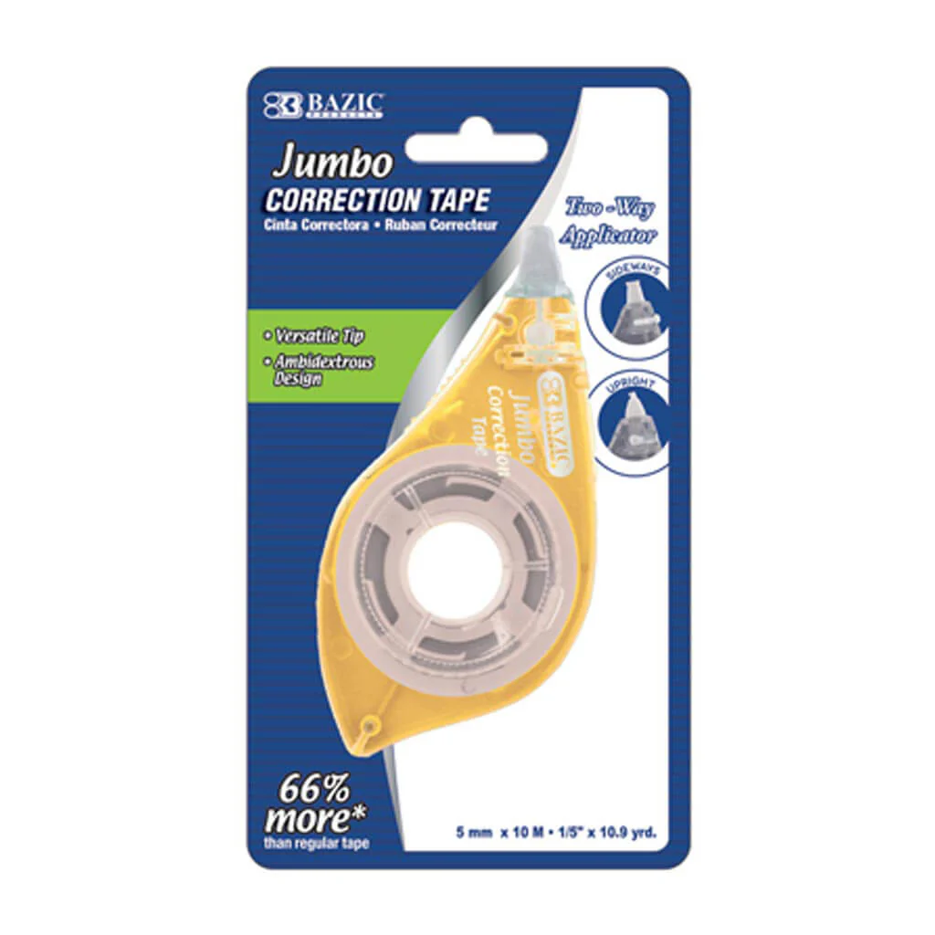 Jumbo Correction Tape with Two Way Applicator - Image 6
