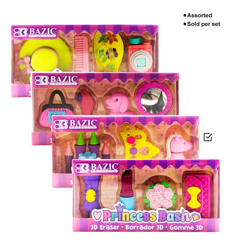 Princess Bash 3D Eraser Sets - Image 2