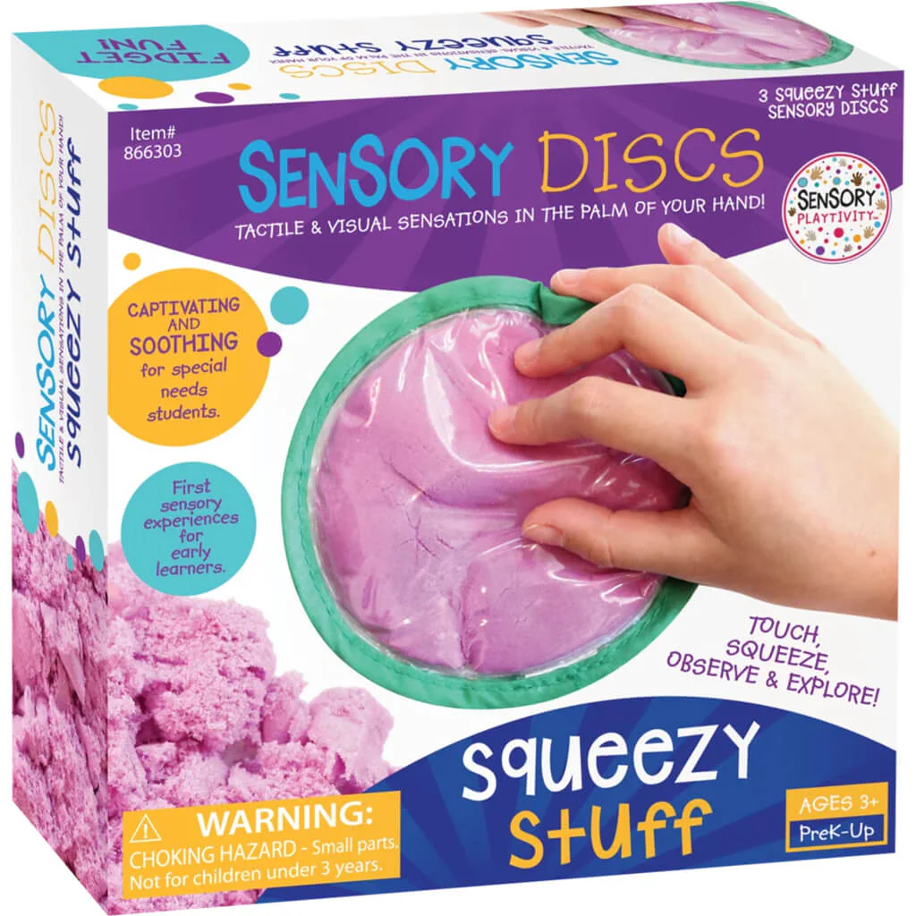 Sensory Playtivity Sensory Discs: Squeezy Stuff