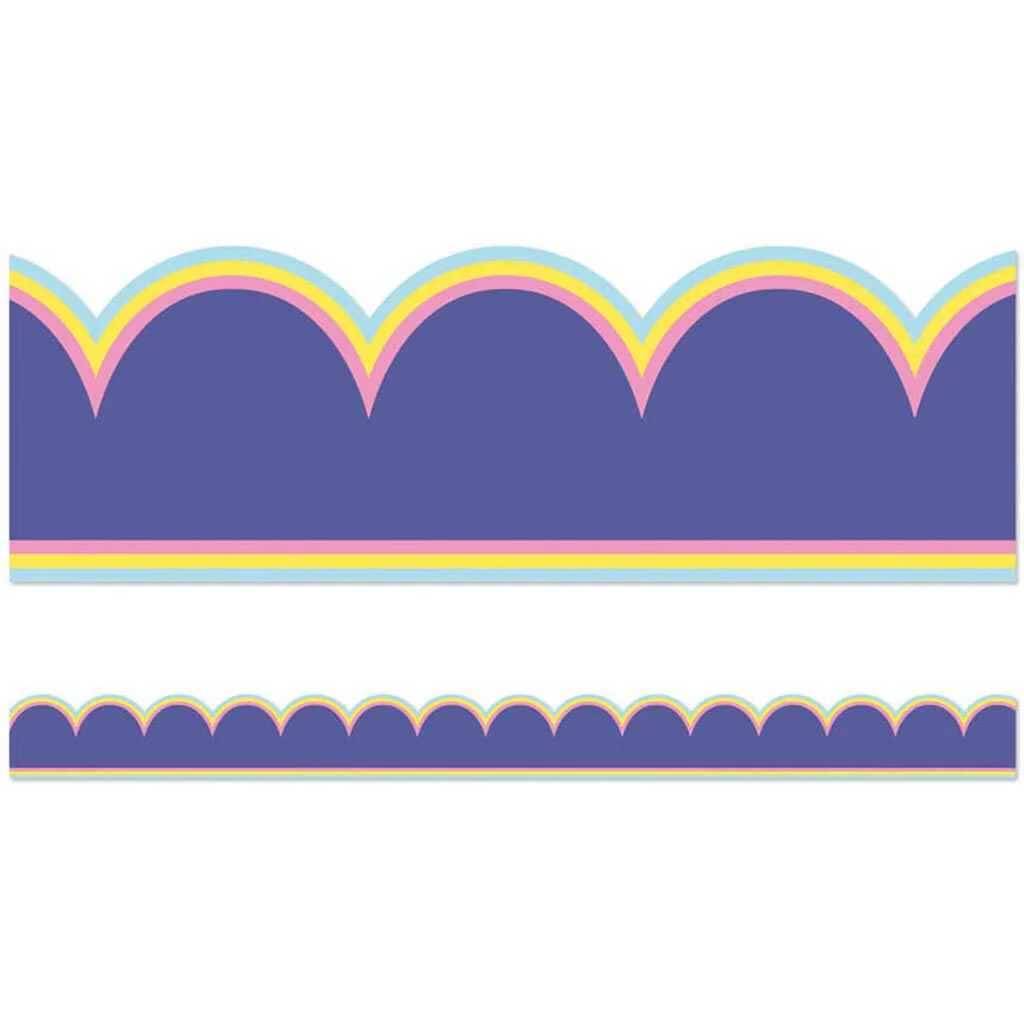 We Stick Together Pop of Purple Borders