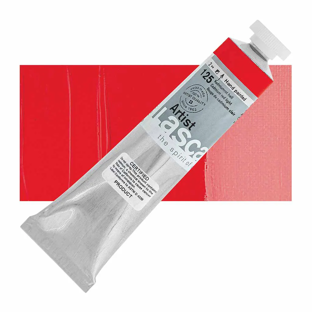 Artist Acrylics, 45ml Tubes, S4 Cadmium Red Light