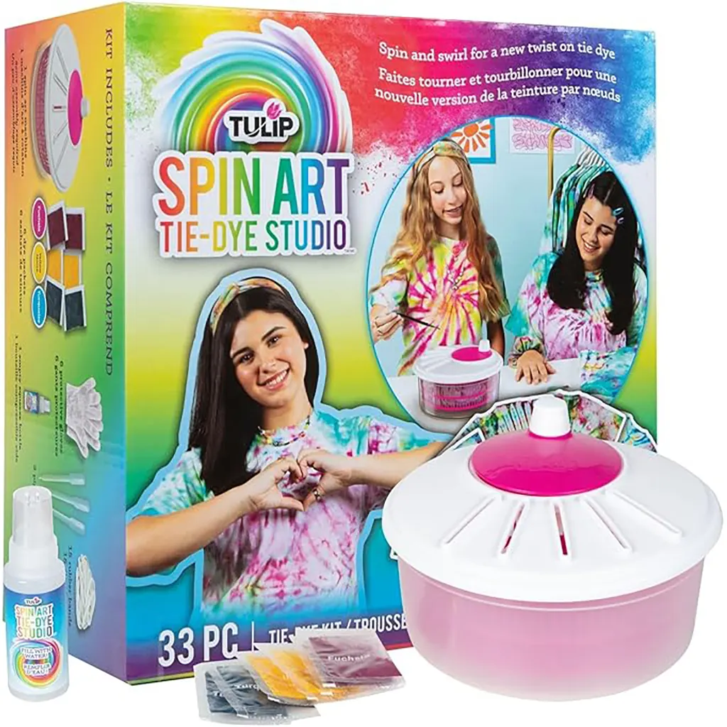 Tulip Spin Art Tie-Dye Studio