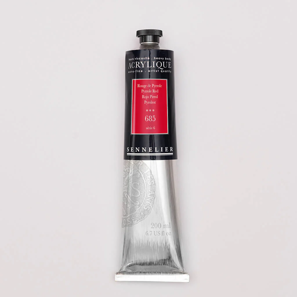 Sennelier ExtraFine Acrylic Tube 200ml S6 - Image 13