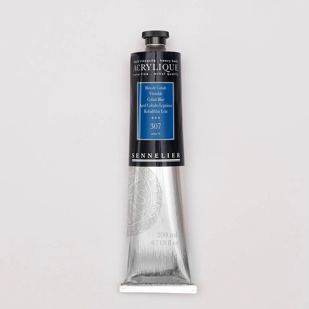 Sennelier ExtraFine Acrylic Tube 200ml S6 - Image 2
